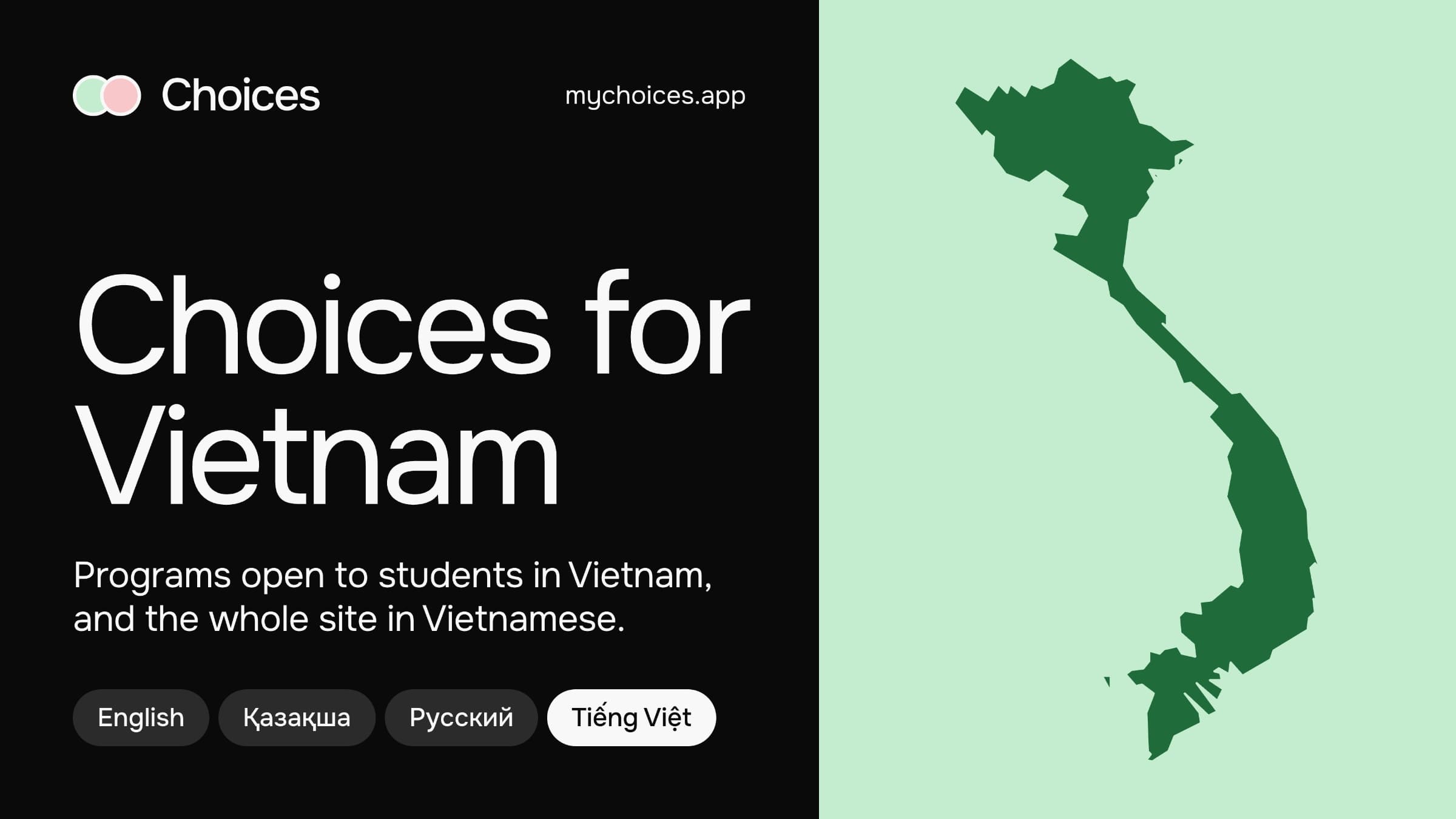 Choices for Vietnam cover page.